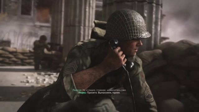 Прохождение Call of Duty: WWII – Часть 6: Побочный ущерб