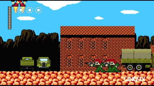 8-битное кино «Железный человек» / Iron Man – 8-bit Cinema