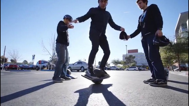 Riding the Onewheel at CES 2015