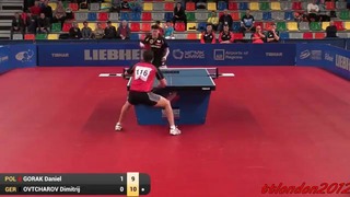 Dimitrij Ovtcharov vs Daniel Gorak (European Championships 2015)