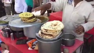 Чапати – индийская лепешка в Дели