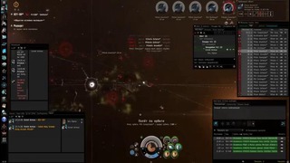 Eve Online – PVP – Атака Хантеров вовремя прохождения плекса