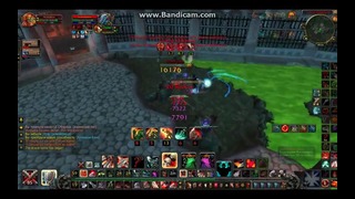 World of Warcraft | Double warriors v.s. rogue – frostmage | pandawow 5.4.8 x10