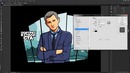 Фон в стиле ГТА в фотошопе (2 часть) (gta style in photoshop)(360p)
