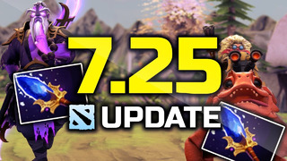 Dota 2 new 7.25 patch – main changes