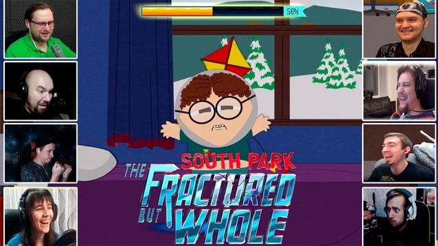 Реакция Летсплейщиков на Брата Человека Воздушного Змея в South Park the Fractured
