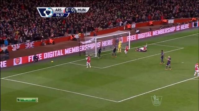 Arsenal – Manchester United 12.02.214 2 тайм 2 часть