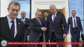 Under Secretary Thomas Shannon’s Visit to Uzbekistan