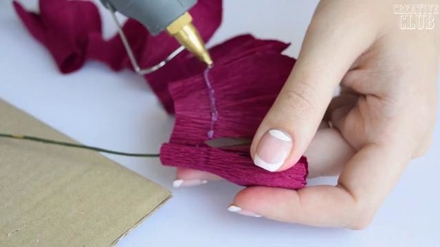 Простые РОЗЫ из бумаги | DIY paper ROSE