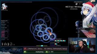 Osu! – BeasttrollMC – Seiryu – AO-Infinity [Refraction] 99.59% #1 FC