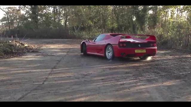 Ferrari Enzo и F50 – дымящие покрышками