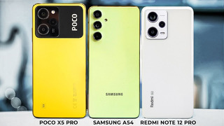 Samsung A54 vs Redmi Note 12 Pro vs Poco X5 Pro – Что лучше? Лучший Недорогой Смартфон 2023 Года