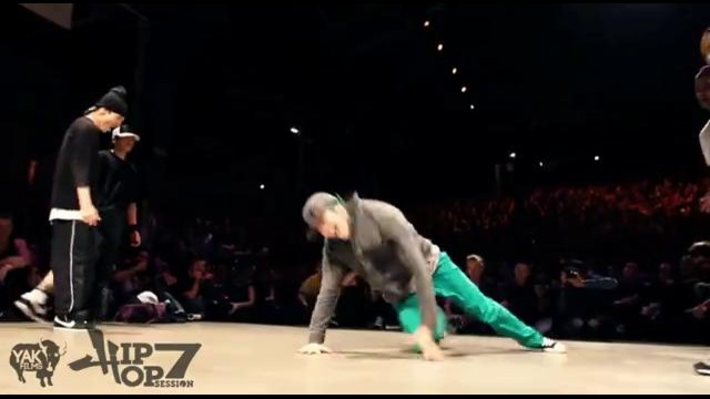 JINJO CREW vs EXG | Hip Opsession 7 Bboy 3on3 Quarter-Final Battle 2011 YAK FILMS