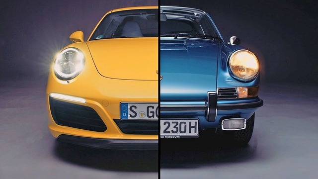 Porsche Evolution – Porsche 911 (2017) vs. Porsche 911 (1970)
