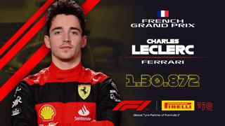 Формула 1 – Лучший круг в квалификации на Гран-При Франции от Шарля Леклера (23.07.2022)