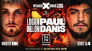 Бокс: Logan Paul vs Dillon Danis / Логан Пол – Диллон Дэнис (15.10.2023)