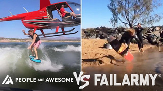 Wake Surfing Wins & Fails & More | People Are Awesome Vs. FailArmy