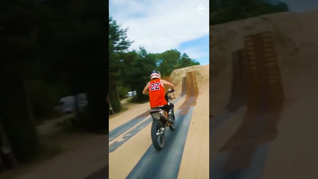 Who needs planes when you’ve got dirt bikes? ️️ #shorts