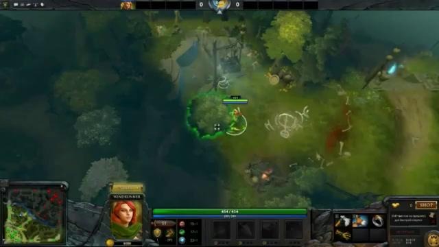 Dota 2. How to farm ancients at level 1