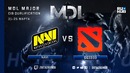 MDL Major 2018 – Natus Vincere vs MEGA LADA (Game 2, CIS Quals)