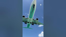 When you can practically high-five a plane