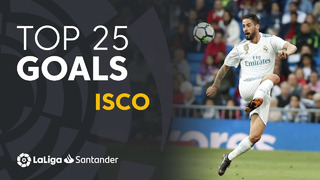 Top 25 goals isco in laliga