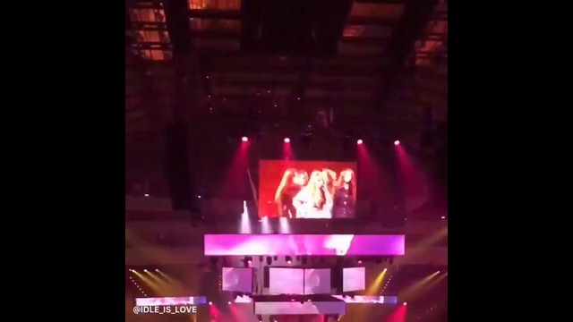 [Fancam] (G)I-DLE (Idle) – FAKE LOVE (BTS cover) M! countdown In Taipei