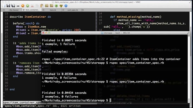45 эпизод Научись Ruby rspec matchers