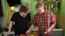 Огромный стейк-сендвич