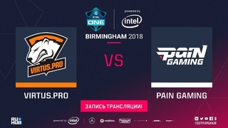 ESL One Birmingham 2018 – Virtus.Pro vs paiN (Game 2, Semi-final, Play-off)