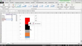 Как построить диаграмму-шкалу в Microsoft Excel(Николай Павлов)