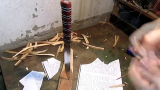 Как сделать Нож из рамной пилы 9хф #5