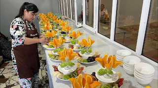 Что Едят на Узбекских Свадьбах! Узбекистан