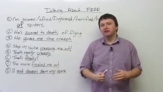 Learn English Vocabulary- Talking about FEAR