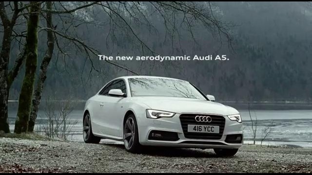 Audi превратился в белого лебедя