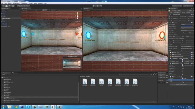 Unity3D [Android] Урок 3 – Ray RaycastHit Перетаскивание объектов – 4GameFree