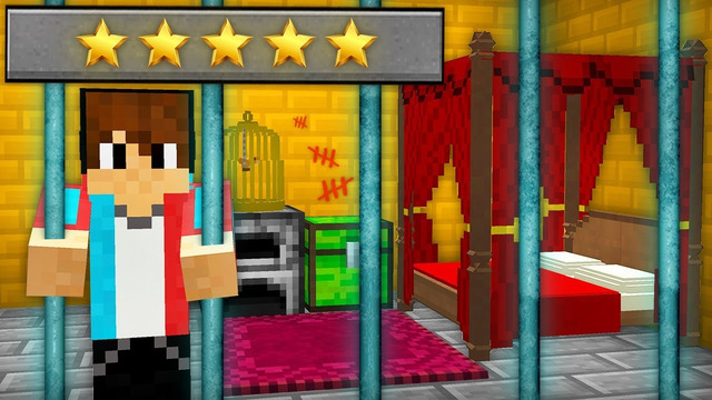 Я СЕЛ В ПЯТИЗЁЗДОЧНУЮ ТЮРЬМУ В МАЙНКРАФТ 100% ТРОЛЛИНГ ЛОВУШКА MINECRAFT КОМПОТ ЗАКЛЮЧЁННЫЙ