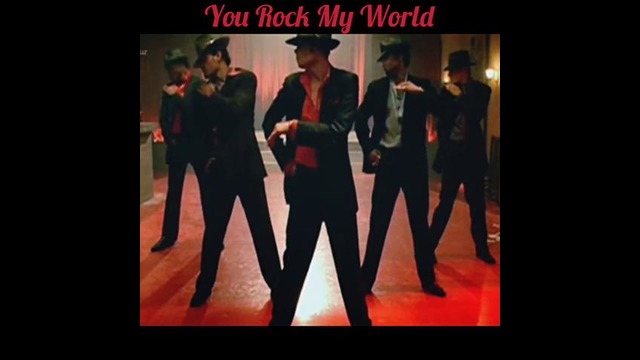 Удар Молнии от Майкла Джексона «You Rock My World»