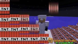 MINECRAFT TNT VOLCANO! – Orangecraft #4 (Annoying Orange Minecraft)
