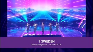 Евровидение 2017 1-ый полуфинал RECAP всех песен