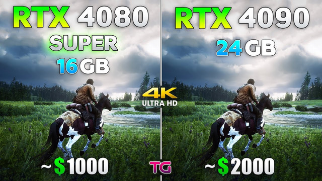 RTX 4080 SUPER vs RTX 4090 – Test in 10 Games