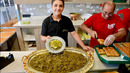 Unique Turkish Dessert with Pistachio & Cream | Turkish Street Foods