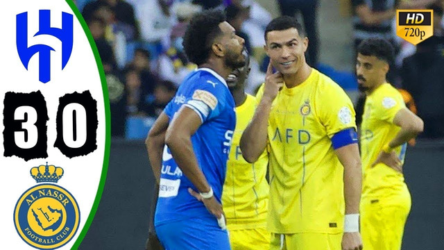 Al Nassr vs Al Hilal 0-3 | Highlights & All Goals 2023 | Ronaldo Al Nassr | Saudi League 2023