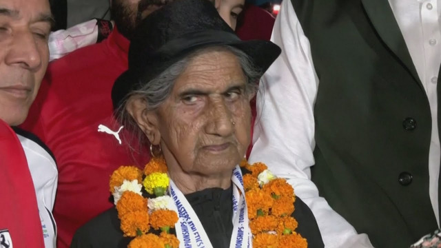 95-летняя индианка привезла 3 золотые медали с ЧМ по лёгкой атлетике