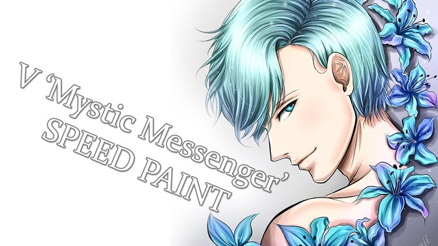 Mystic Messenger ‘V’ – speed paint