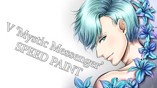 Mystic Messenger ‘V’ – speed paint