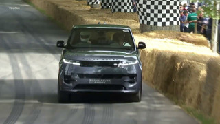 NEW 2023 RANGE ROVER SPORT AT THE FESTIVAL OF SPEED