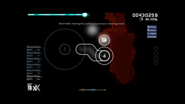 Osu! Pendulum – Blood Sugar (Hard)
