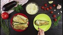 Закуска из жареных баклажанов