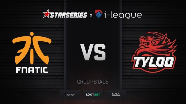 StarSeries i-League Season 4 Finals – Fnatic vs TyLoo (Game 1, Groupstage)